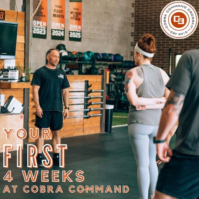 Your First 4 Weeks at Cobra Command